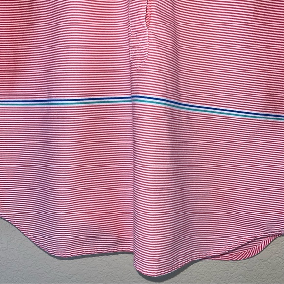 J. Crew Women’s Red/White Striped Boyfriend Popover Cotton Shirt. Sz 00 - Picture 4 of 9